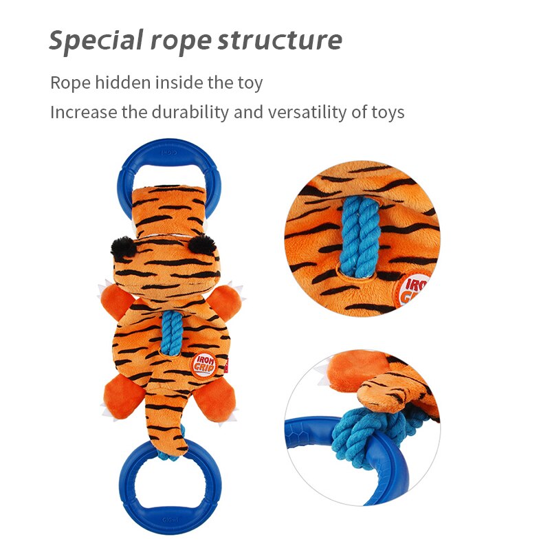 GiGwi Interactive Dog Toy IRON GRIP Series