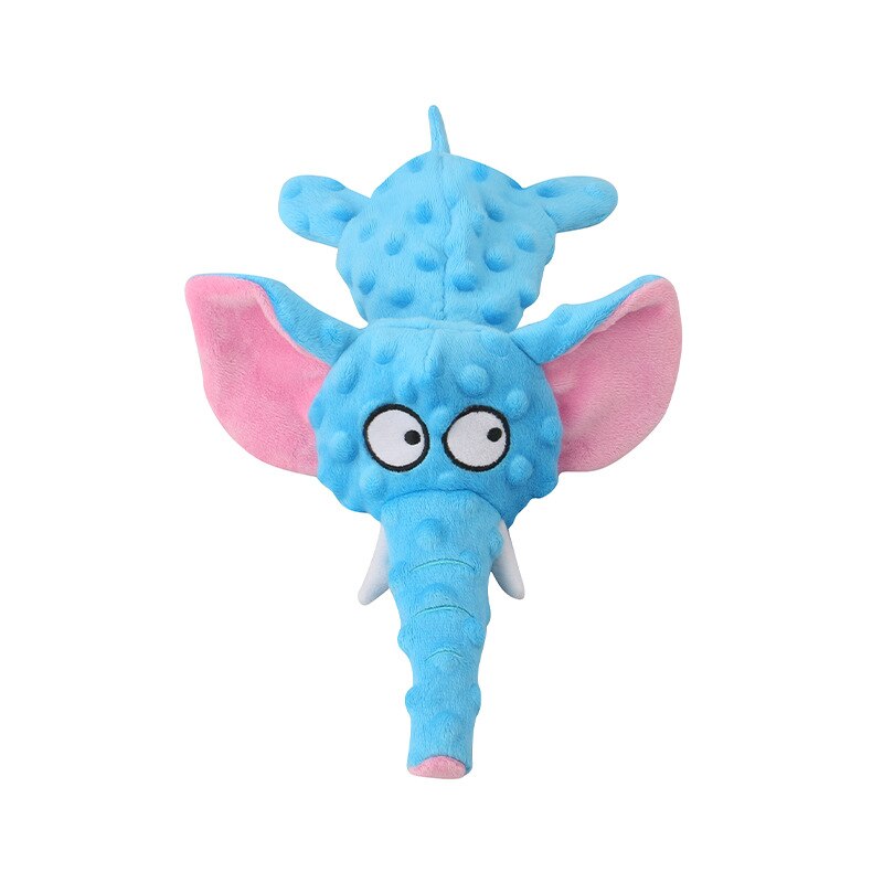 Squeaky Elephant Plush Toy For Dogs