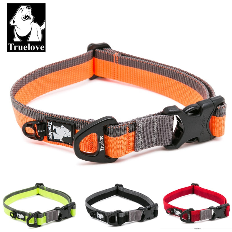 Truelove Nylon Dog Collar for Small, Medium and Large Dogs TLC5171