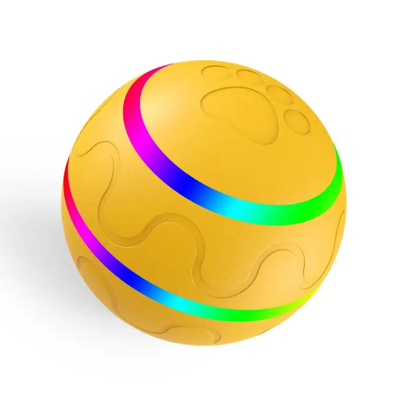 Smart Interactive Ball Dog Toy. Usb Rechargeable - Automatic Rotation & Jumping