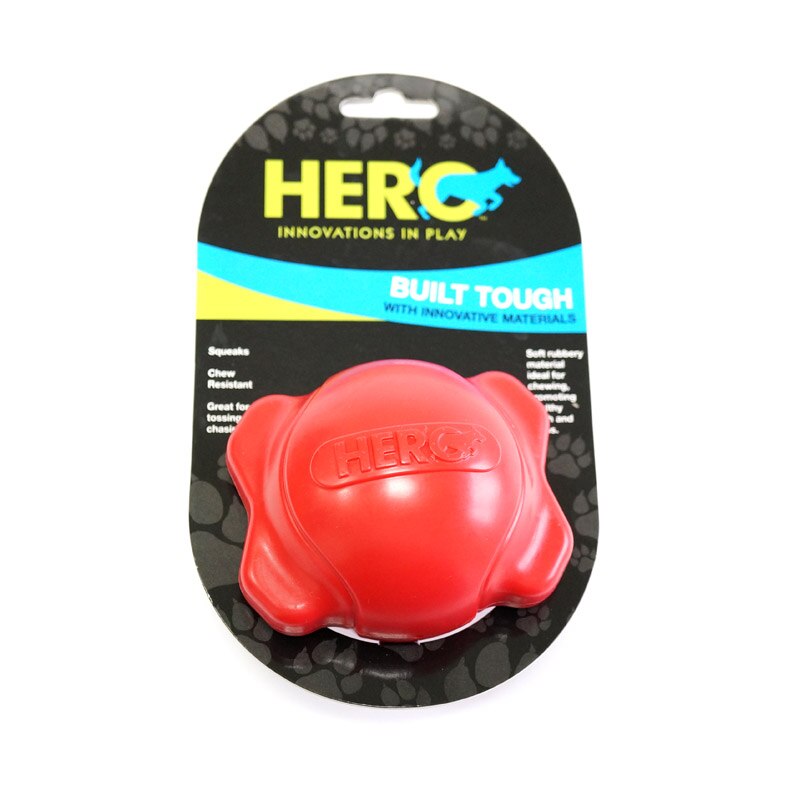 CAITEC Hero Squeaking Dog Ball - Tough, Floating & Interactive