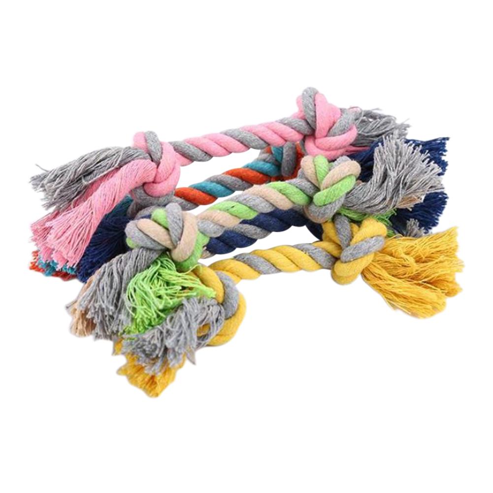 Random Dog / Puppy chew rope knot toy. Aids Teeth Cleaning