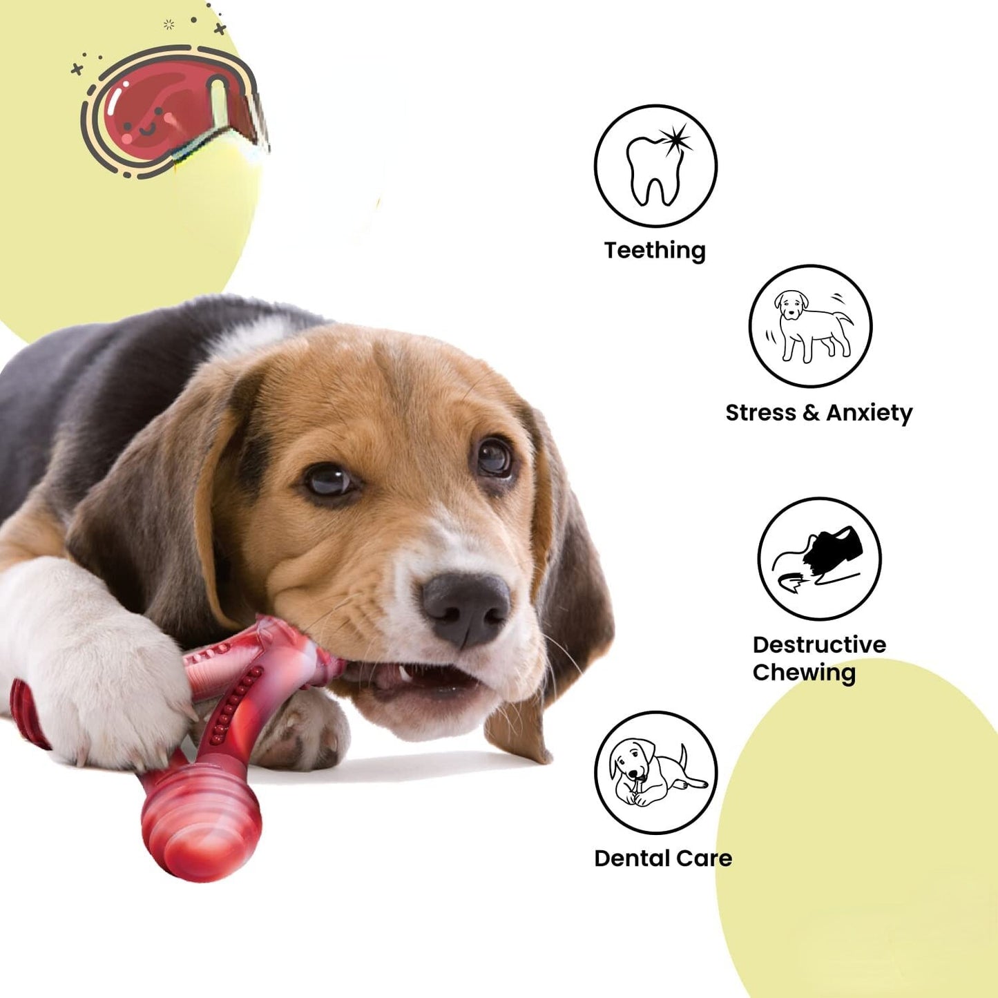 Durable Dog Chew Stick Toy For Aggressive Chewers - Various options