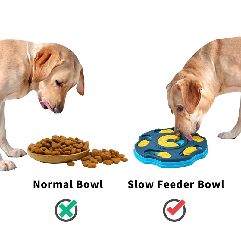 Benepaw Slow feeding Interactive Foraging Puzzle Toy - for Small, Medium & Large Dogs