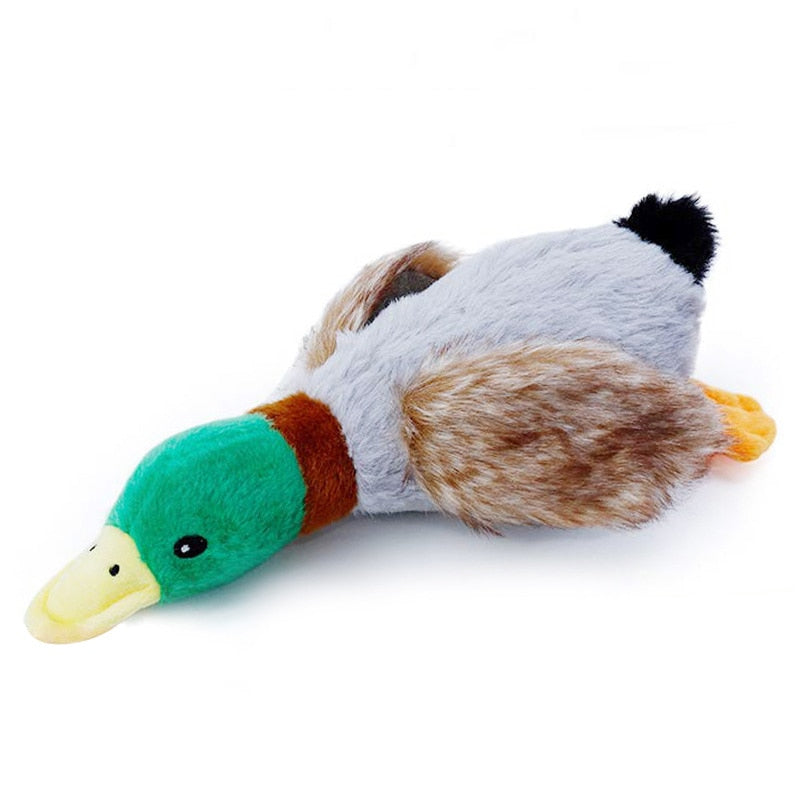 Plush Squeaky Duck Toy For Dogs