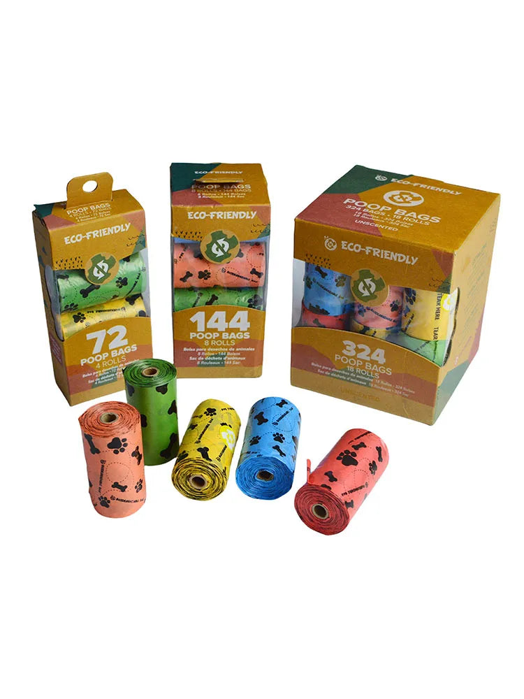 Biodegradable Eco-friendly Dog Poop bags - Various options available