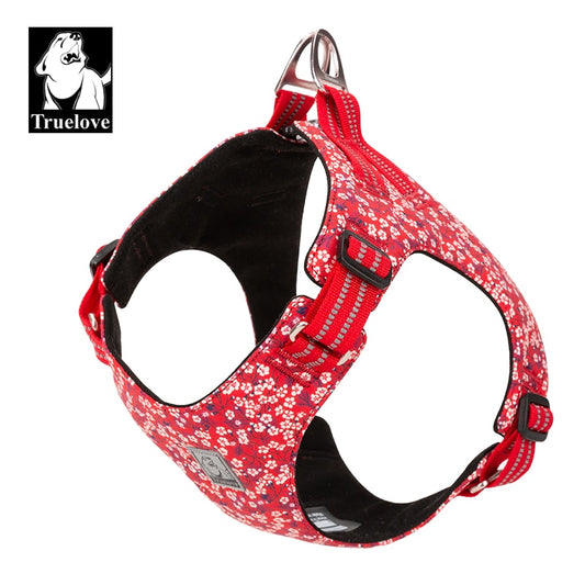 Truelove Floral Dog Harness for Small, Medium Dogs & Puppies TLH1912