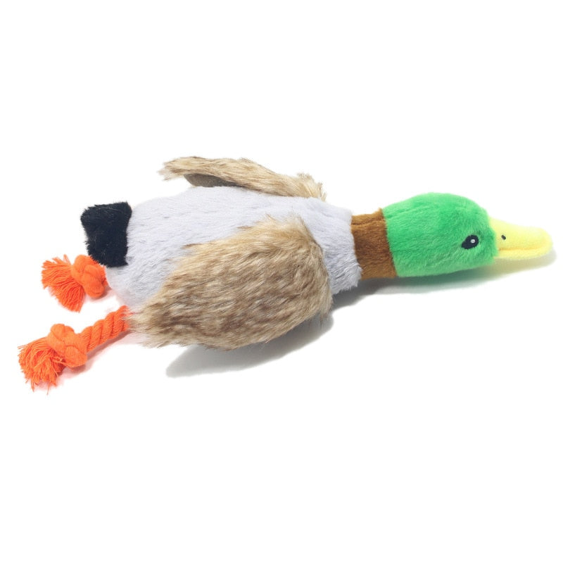 Plush Squeaky Duck Toy For Dogs