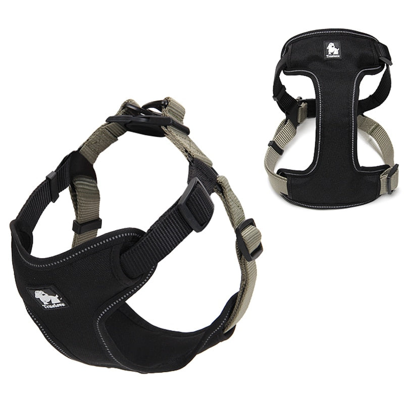 Truelove Padded Reflective Step in Dog harness - Adjustable No Pulling Dog Harnesses for Small to Medium Dogs TLH5951