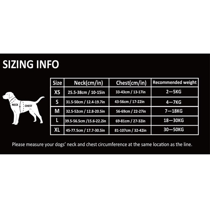 Truelove All Weather Reflective Nylon Dog Harness (Black) - Padded & Adjustable TLH5651