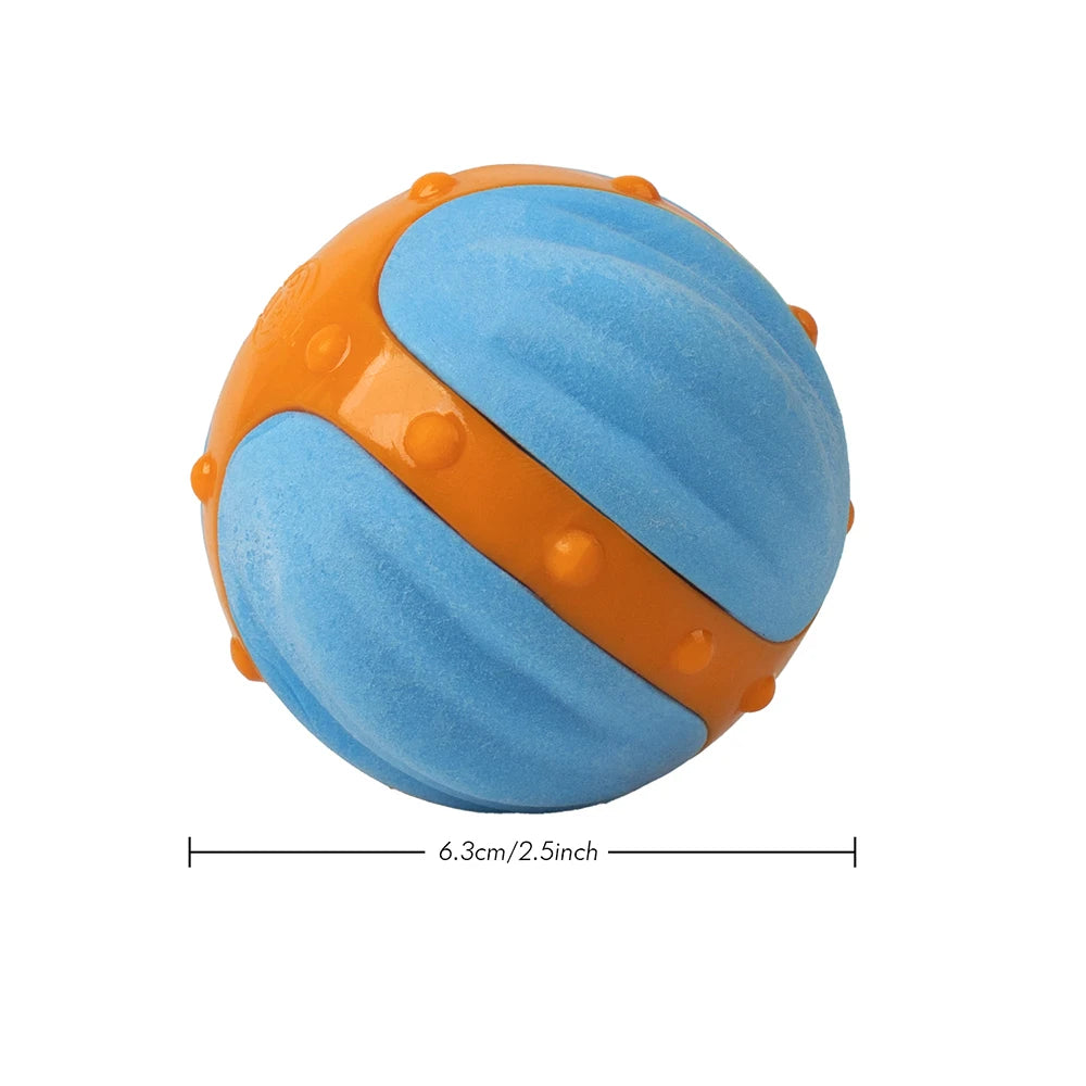 All For Paws X-Bounce Ball Floating Chew toy with squeaker