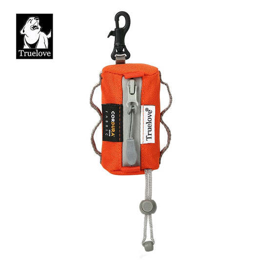 Truelove Adjustable Small Poop Bag Dispenser with Carabiner Suitable for All Dog Leashes TLB2012