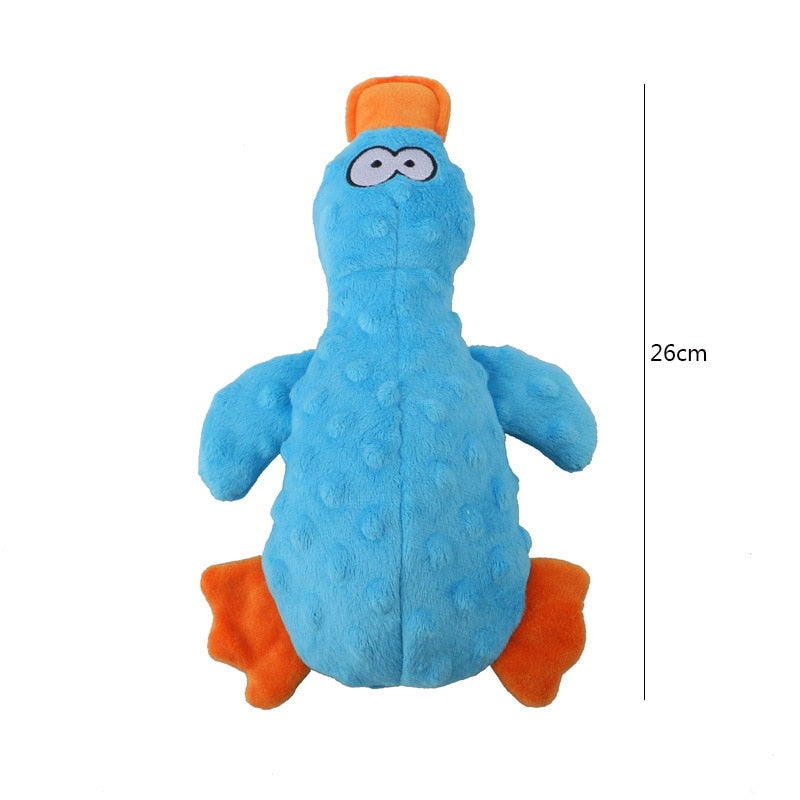 Plush Squeaky Duck Toy For Dogs