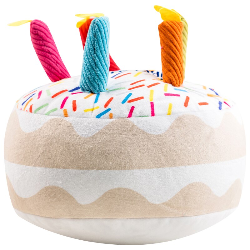 Novelty Dog Squeaky Birthday Cake Toy - A lovely toy on their special day - Various options available