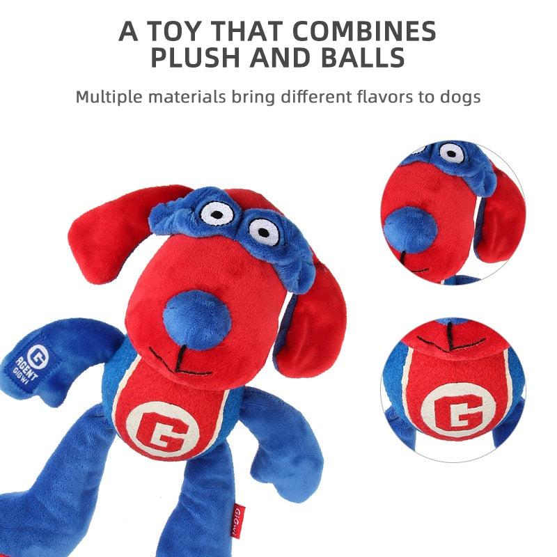 GiGwi Plush Pet Toy Super Series Sound Squeaker For All Dogs