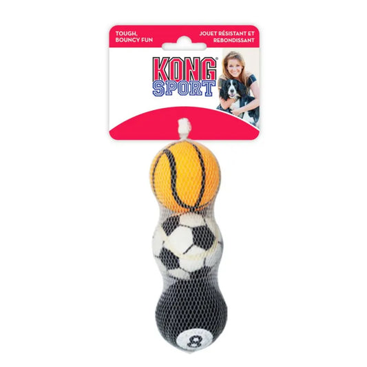 KONG Sport Balls Assorted Balls - Medium & Large size packs