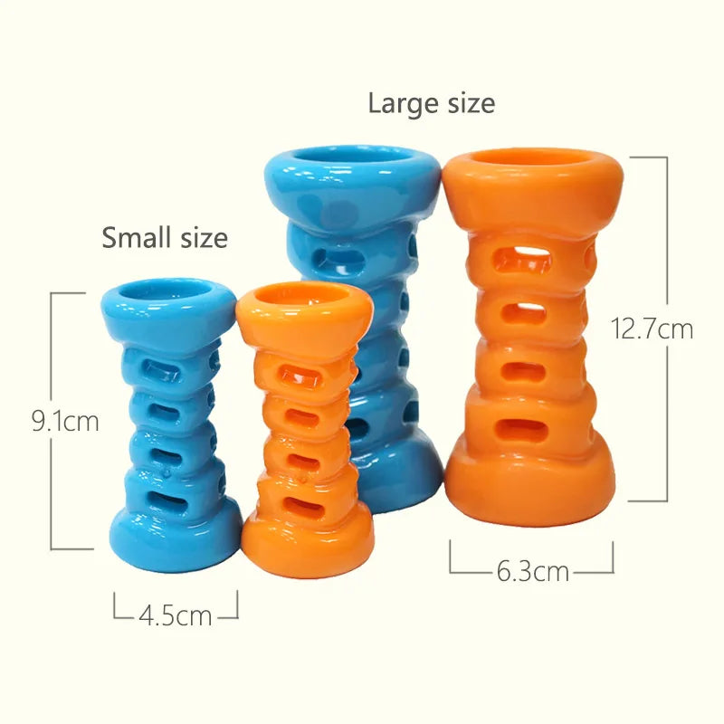 CAITEC Rubber Foraging Dog Toys - 2 sizes & 2 colours available