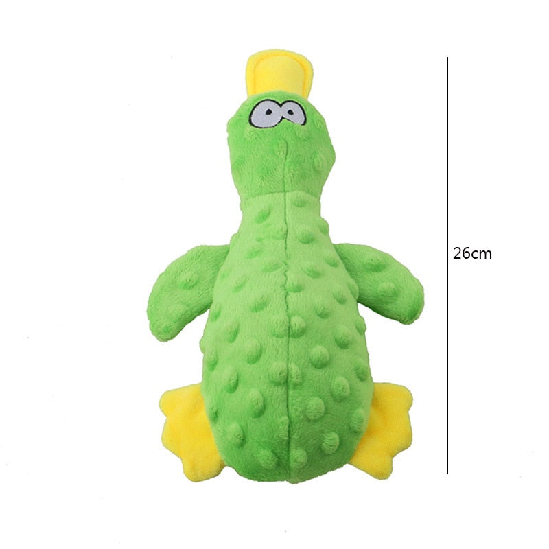 Plush Squeaky Duck Toy For Dogs