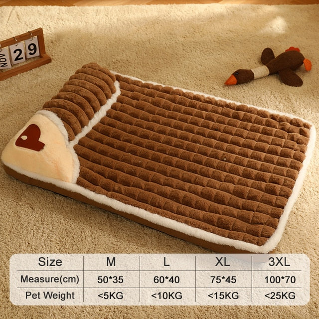 Winter Warm Dog Bed / Sofa Mat For Small, Medium & Large Dogs