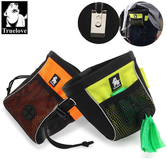 Truelove Portable Reflective Clip-on Travel Dog Treat bag