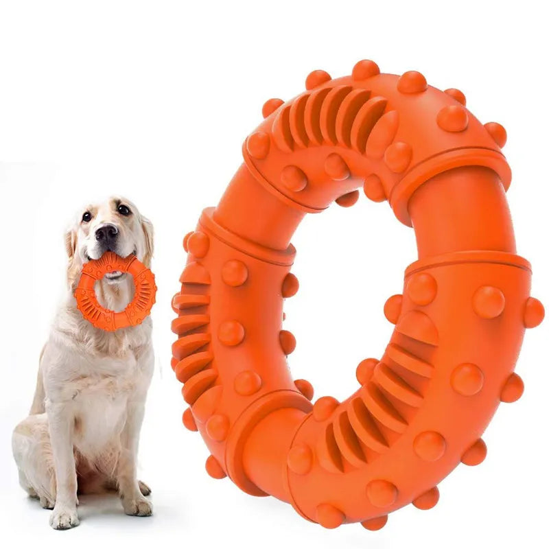 Benepaw Strong Rubber Chew Toy for Aggressive Chewers - helps to promote healthy teeth & gums