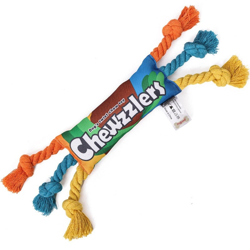 Chewzzlers Interactive Bite Resistant Rope Toy