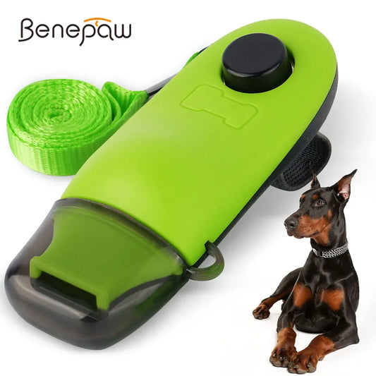 Benepaw 2-In-1 Dog Clicker & Whistle combo for retrieval & recall training