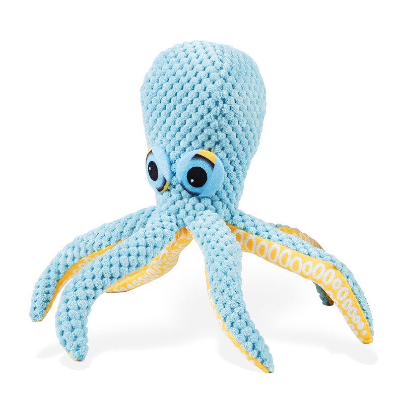 Interactive Squeaky Octopus Dog Toy - 2023 version