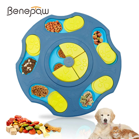 Benepaw Slow feeding Interactive Foraging Puzzle Toy - for Small, Medium & Large Dogs