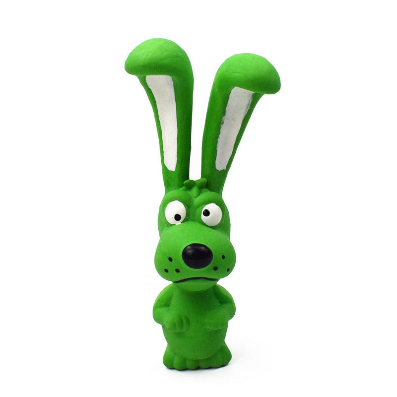 Rubber Interactive Squeaky Chewable Dog Toys - Various types