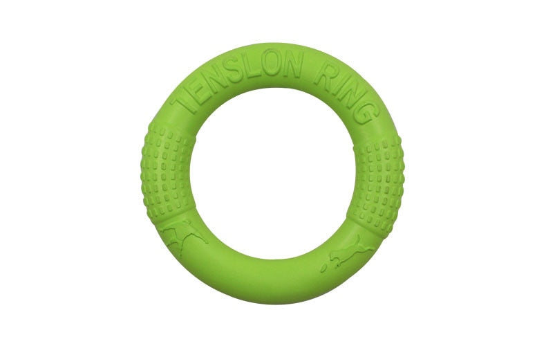 Floating Flying Ring for Interactive Training and Tug-O-War for Aggressive Chewing for Small Medium Dogs