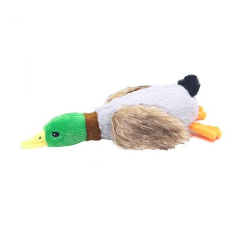 Plush Squeaky Duck Toy For Dogs