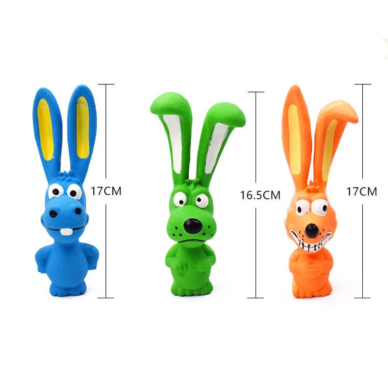 Rubber Interactive Squeaky Chewable Dog Toys - Various types