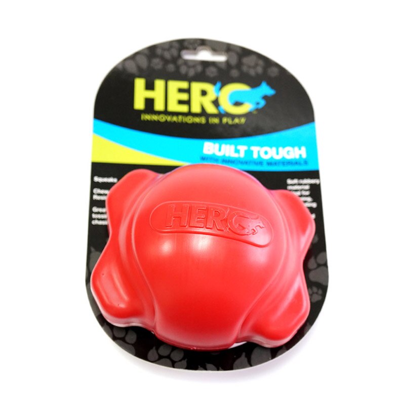 CAITEC Hero Squeaking Dog Ball - Tough, Floating & Interactive