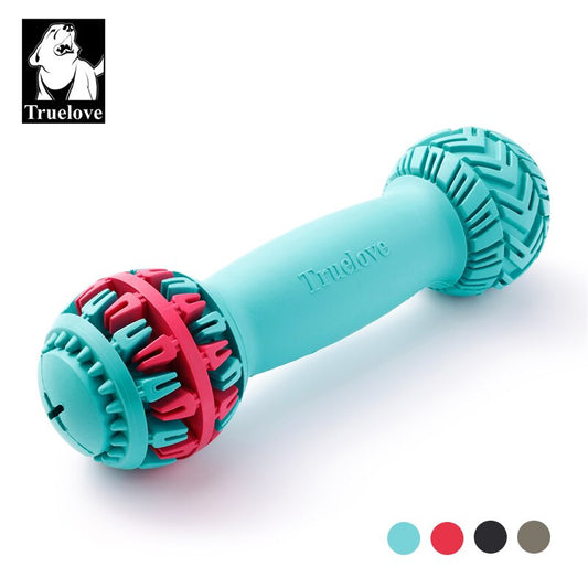 Truelove Interactive Dog Chew Toy - Bite-Resistant Rubber Foraging Bone