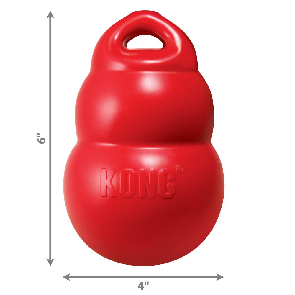 KONG Bounzer Large Rubber Dog Toy