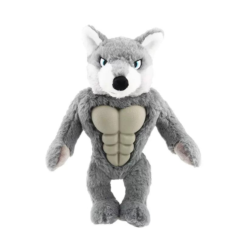 GiGwi Plush Pet Voice Toys Forest Warrior Series Sounding Toy for All Dogs