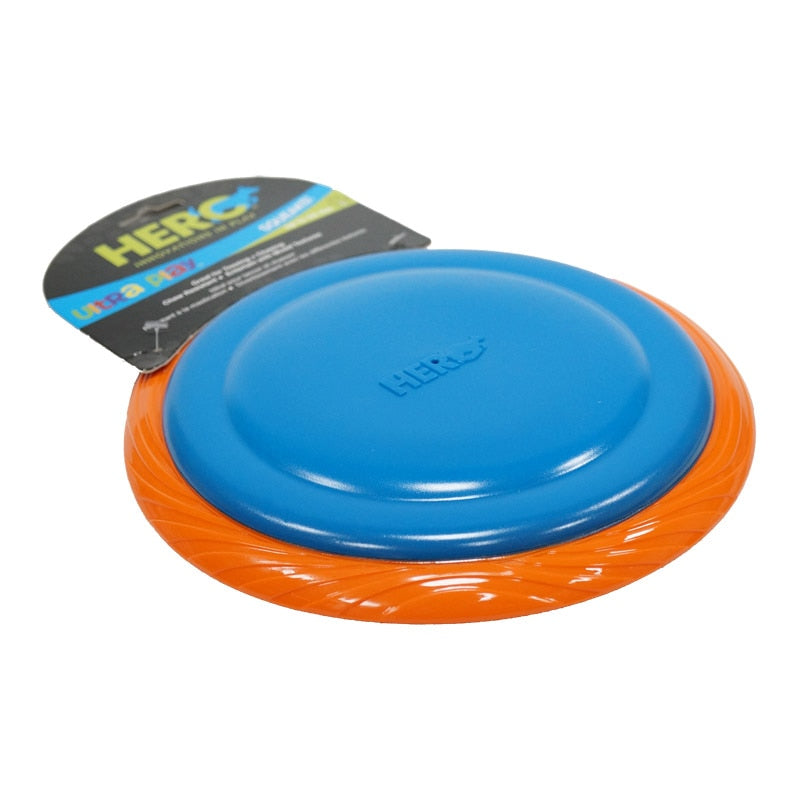 Caitec HERO Flying Disc Squeaky Interactive Dog Toy - Suitable for Medium or Large Dogs