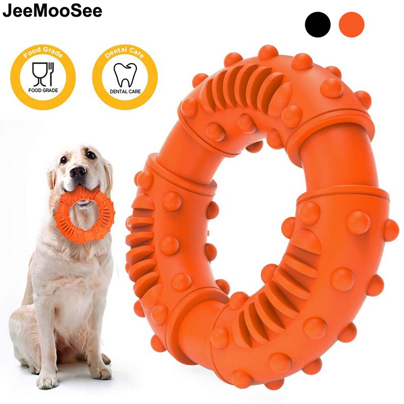 Benepaw Strong Rubber Chew Toy for Aggressive Chewers - helps to promote healthy teeth & gums