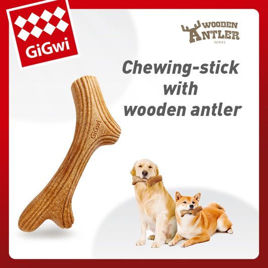 GiGwi Real Wood Interactive Dental Toy