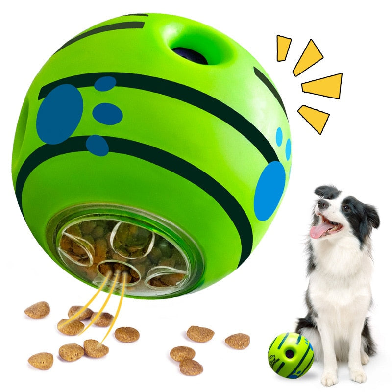 Wobble Wag Giggle Glow Ball Interactive Foraging Dog Ball - As Seen on TV