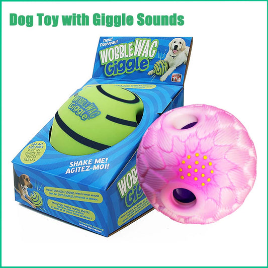 Wobble Wag Giggle Interactive Dog Ball as seen on TV - Multiple options