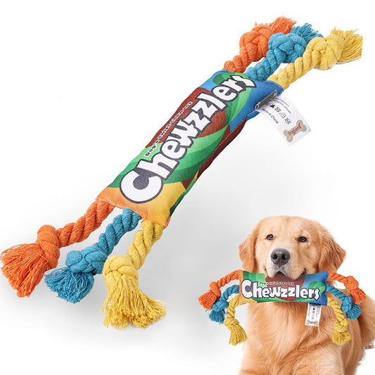 Chewzzlers Interactive Bite Resistant Rope Toy