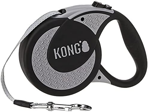 Kong Ultimate Retractable Dog Leash, Extra Large, 16' Long - 3 colours available