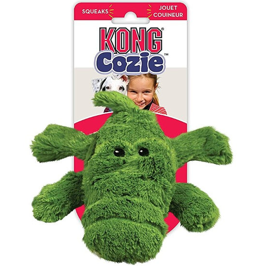 KONG Snuglle Cozie Ali the Alligator & Funny Monkey Dog Toy